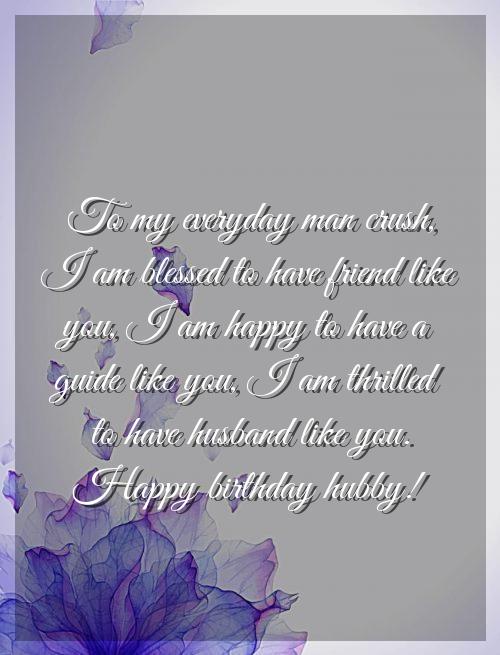 my dear husband happy birthday